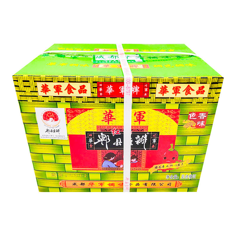 华军红油郫县豆瓣酱川菜调味料