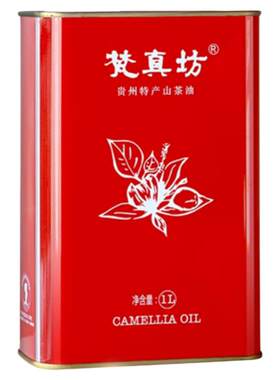 贵州特产低温压榨山茶油一级1L