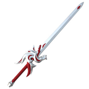 王者宝刀剑大小拨剑弓儿童玩具背带配件表演男孩子皮剑鞘活动礼品