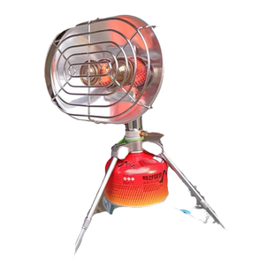 BRS-H22兄弟双头取暖炉气炉野营露营多用烧烤炉猫头鹰可烧液化气