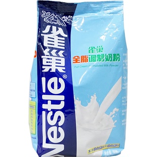 雀巢全脂调制奶粉500g 成人奶粉烘焙乳粉 雪花酥西点面包蛋糕原料