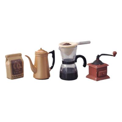 食玩散货街角茶店怀旧微缩模型