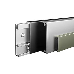 超薄卡扣式极窄铝合金踢脚线无痕贴脚线墙角线极简2cm6公分地脚线