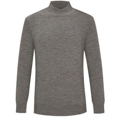 东博利尼套头羊毛衫高级灰