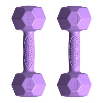 哑铃女士健身家用2kg一对杠铃壶铃青少年学生女生3kg男士健身器材