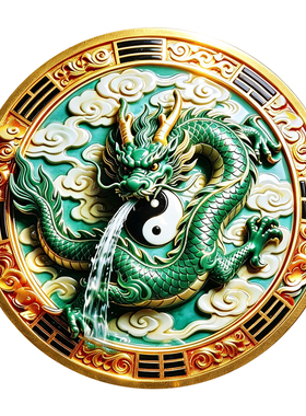 水龙头八卦青龙牌贴水龙头生财