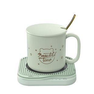 小熊恒温杯垫加热牛奶神器暖暖杯55度恒温杯家用保温水杯加热底座