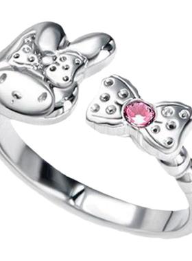 爱心星星凯蒂猫指环开口