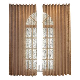 韩式高端刺绣窗纱帘轻奢梦幻客厅阳台遮光防晒飘窗卧室绣花纱窗帘