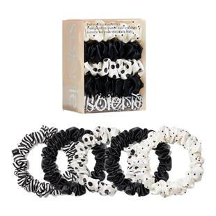 soierie波尔卡圆点桑蚕丝发圈套盒