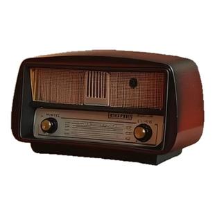 复古老式上海牌收音机摆件录音机风扇古董民国老物件模型电影道具