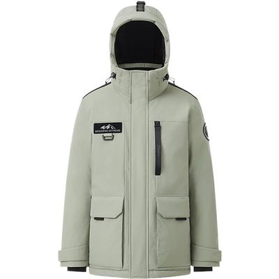 波司登极寒户外工装鹅绒羽绒服男