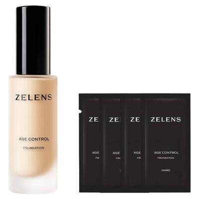 ZELENS养肤Age粉底液干皮持久持妆水润细腻奶油肌遮瑕保湿轻薄