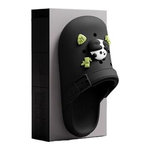 eva洞洞鞋男士夏季沙滩外穿家用踩屎感防滑一鞋两穿情侣拖鞋女夏