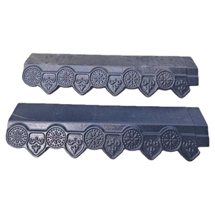 树脂ASA平板通用万能滴水檐屋檐瓦片装饰防水挡水猫头仿古新中式