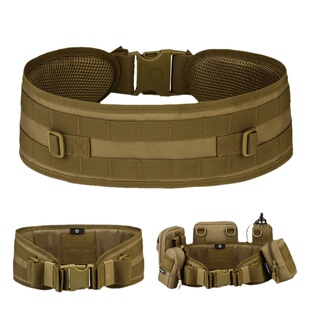 守护者副包组合腰带帆布腰带腰封户外CS腰附件包外挂带拓展宽腰带