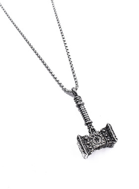 欧美钛钢项链男女潮吊坠