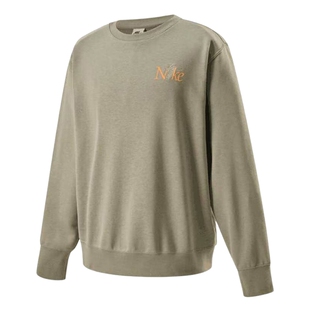 nike耐克卫衣男春新款运动休闲背后图案印花圆领套头衫IB8234-320