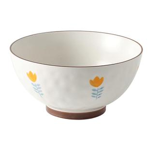 日式汤碗家用2025新款大号面碗6寸泡面碗螺蛳粉专用碗8寸陶瓷大碗