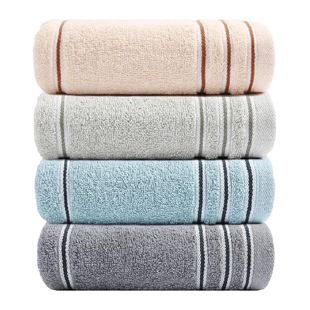 洁丽雅毛巾新疆纯棉女家用吸水男洗脸澡大毛巾全棉洁面擦脸巾