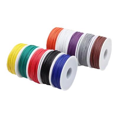 1007电子线软线汽车改装线电线26/24/20/18AWG连接线导线盒装卷装