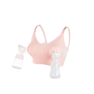 免手扶哺乳内衣产后喂奶专用吸奶文胸适配大贝贝吸奶器夏季薄款