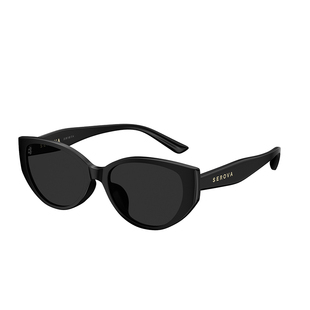 施洛华26新品猫眼小框太阳镜男复古遮阳防晒墨镜女款防紫外线9109