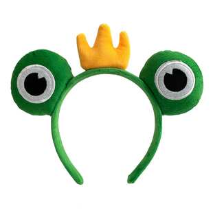可爱青蛙头饰发箍洗脸头箍小青蛙发卡少女头饰小孩卡通搞怪发饰女