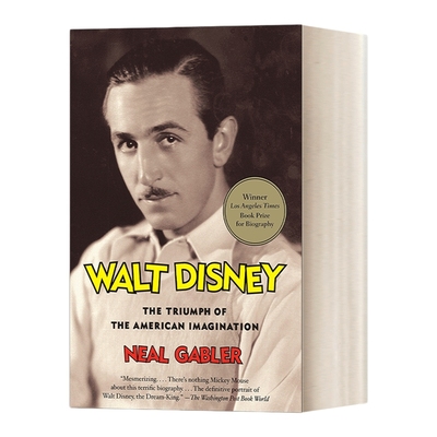 迪士尼 英文原版 Walt Disney 美国想象力的胜利 Neal Gabler 英文版 进口英语原版书籍
