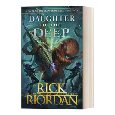 英文原版 Daughter of the Deep 深海之女 雷克·莱尔顿新海底冒险系列 波西·杰克逊作者 英文版 进口英语原版书籍