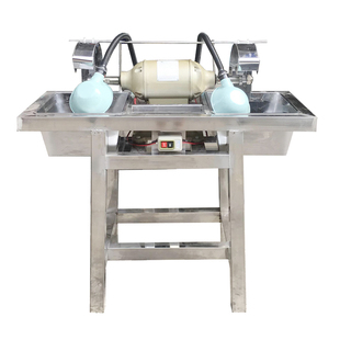 玉石切割机多功能雕刻机万能横机抛光机玉石切割打磨抛光砂轮机