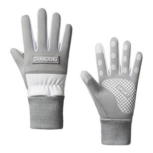 冬季儿童手套2025新款保暖加绒防风防寒男女童户外骑行手套中大童