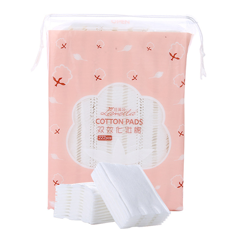 拉美拉化妆棉卸妆棉片卸妆用脸部一次性薄款盒装纯湿敷专用巾厚款