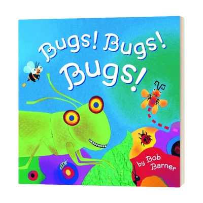 英文原版 Bugs Bugs Bugs 虫 虫 虫 名家Bob Barner绘本 大自然科学儿童启蒙绘本 英文版 进口英语原版书籍