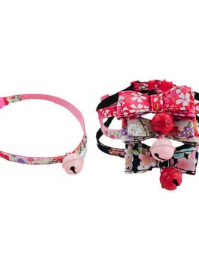 和风猫咪卡扣项圈饰品锁骨链