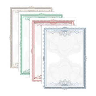 180g荣誉证书纸内芯内页奖状纸小学生可打印优秀员工a4证书纸空白证书打印纸加厚聘书授权书奖状定做设计打印