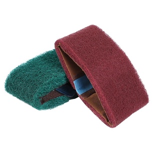 气动砂带机260*60百洁布砂带 不锈钢金属打磨抛光尼龙纤维拉丝布