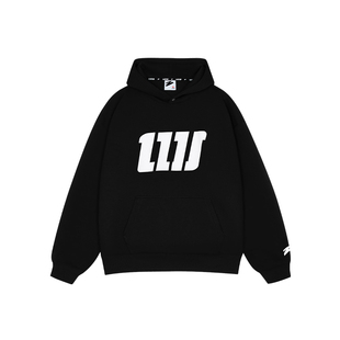 有志者UZIS美式潮流运动卫衣男秋冬加厚宽松篮球连帽套头衫[胜利