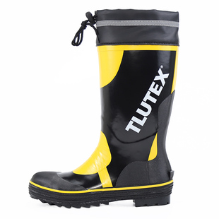 春夏新款钢包头雨鞋高筒透气防滑防砸雨靴防水防滑铁头胶鞋防护鞋