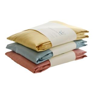 A类儿童床笠纯棉60支单人床床罩宝宝135×200防滑纯色拼接床垫套