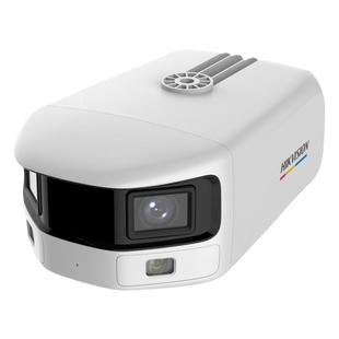 海康威视800万高清安防摄像头180度广角双目室外臻全彩监控摄影头