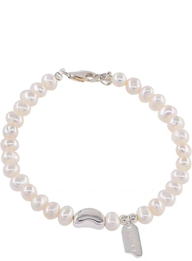 珍珠手链女小众设计纯银高级感简约百搭施家baby链手串闺蜜手饰品