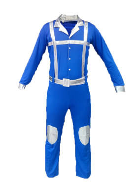 新款咱们工人有力量舞蹈演出服.劳动之歌表演出服矿工成人演出服