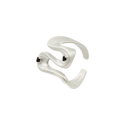 [新品]OINICIO初印月震系列不规则黑玛瑙液态水流开口戒情侣对戒