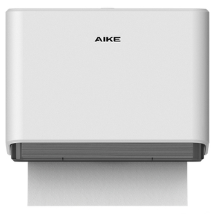 艾克擦手纸盒挂壁式免打孔抽纸盒商用卫生间洗手间纸巾盒壁挂盒