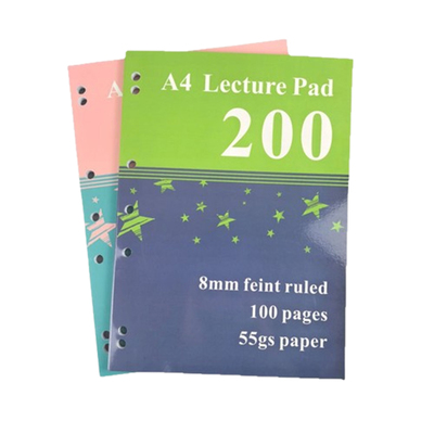 美式复古薄脆本活页本55gA4横线