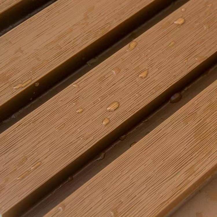 1塑木长城板围墙户外花园庭院围栏防潮外墙格栅板防腐装饰扳挂