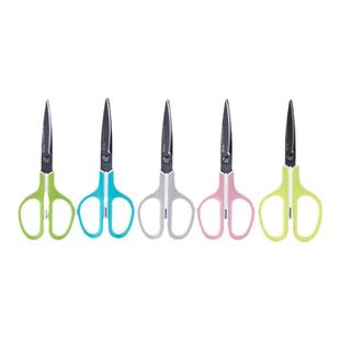 日本PLUS普乐士SC-175SF省力剪刀防粘不粘胶锋利舒适握柄学生手工美术diy手帐官方旗舰店办公用品镀钛涂氟