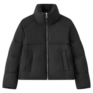 [吉赛尔邦辰同款]MOP25冬新款轻盈保暖包容身形立领短款羽绒服女