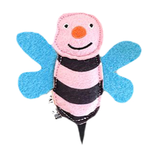 白猪商店 它哩TALI 昆虫系列猫薄荷响铃玩具耐咬毛毡蟑螂瓢虫蜻蜓